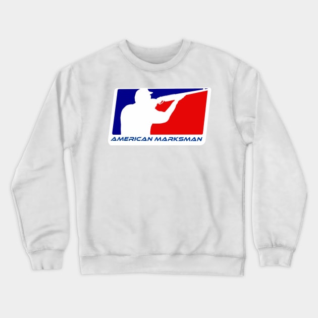 American Marksman Crewneck Sweatshirt by ThePunkPanther